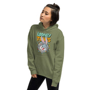 Felpa Stampata Unisex con Cappuccio – Morbida – Design Looney Tunes-Biiply