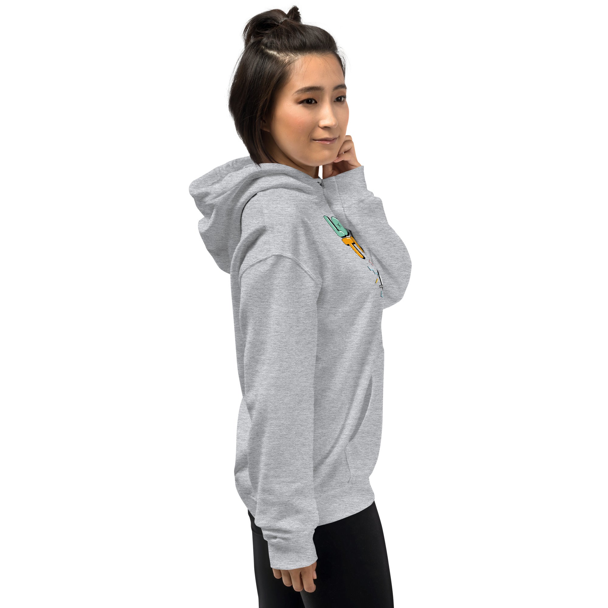 Felpa Stampata Unisex con Cappuccio – Morbida – Design Looney Tunes-Biiply