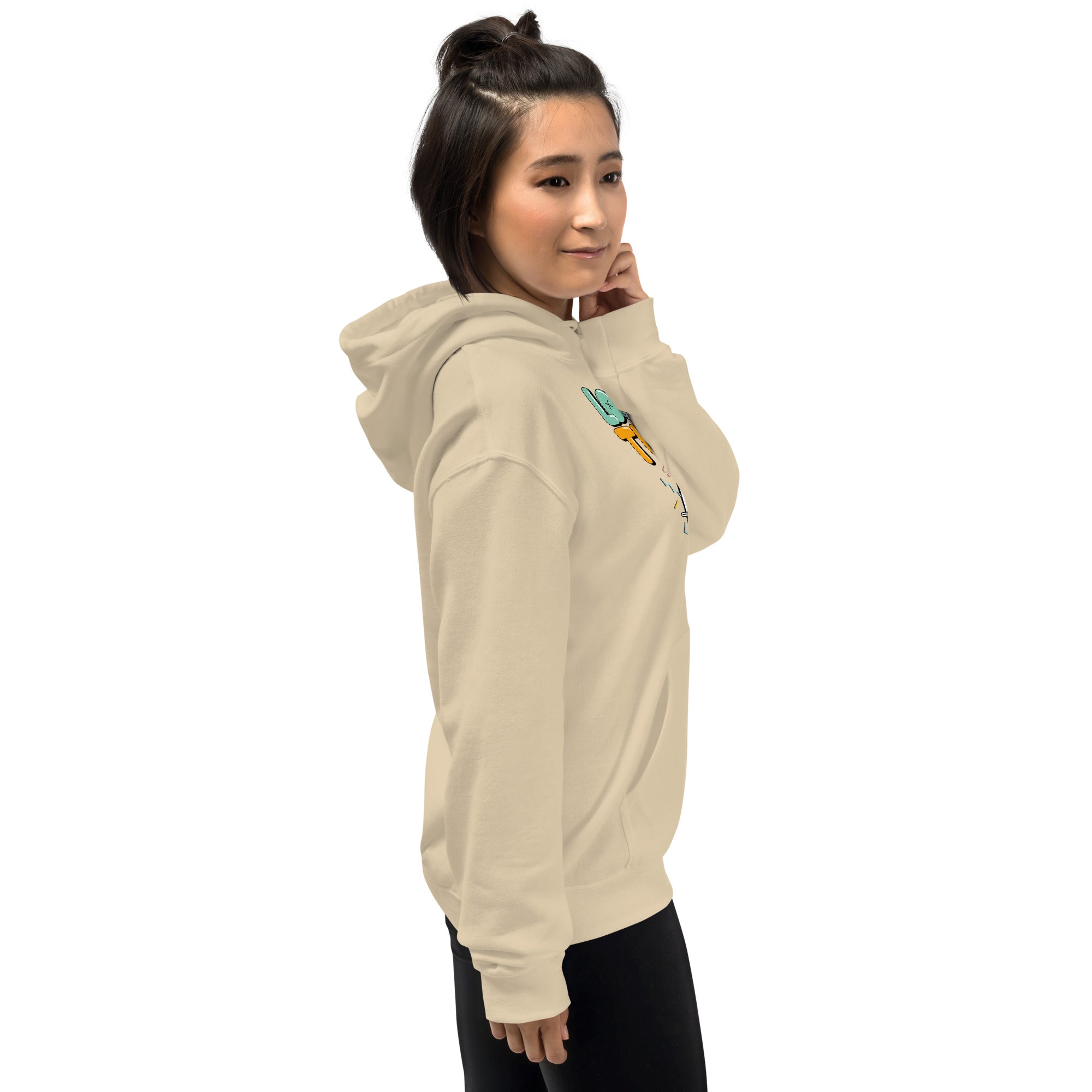 Felpa Stampata Unisex con Cappuccio – Morbida – Design Looney Tunes-Biiply