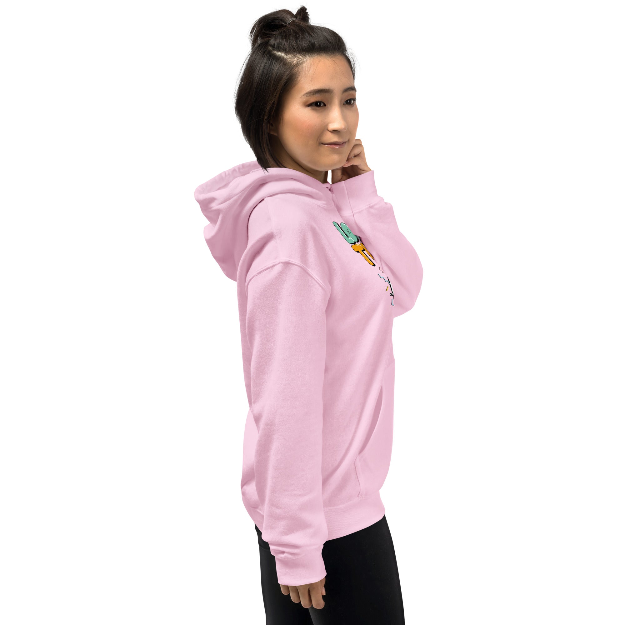 Felpa Stampata Unisex con Cappuccio – Morbida – Design Looney Tunes-Biiply