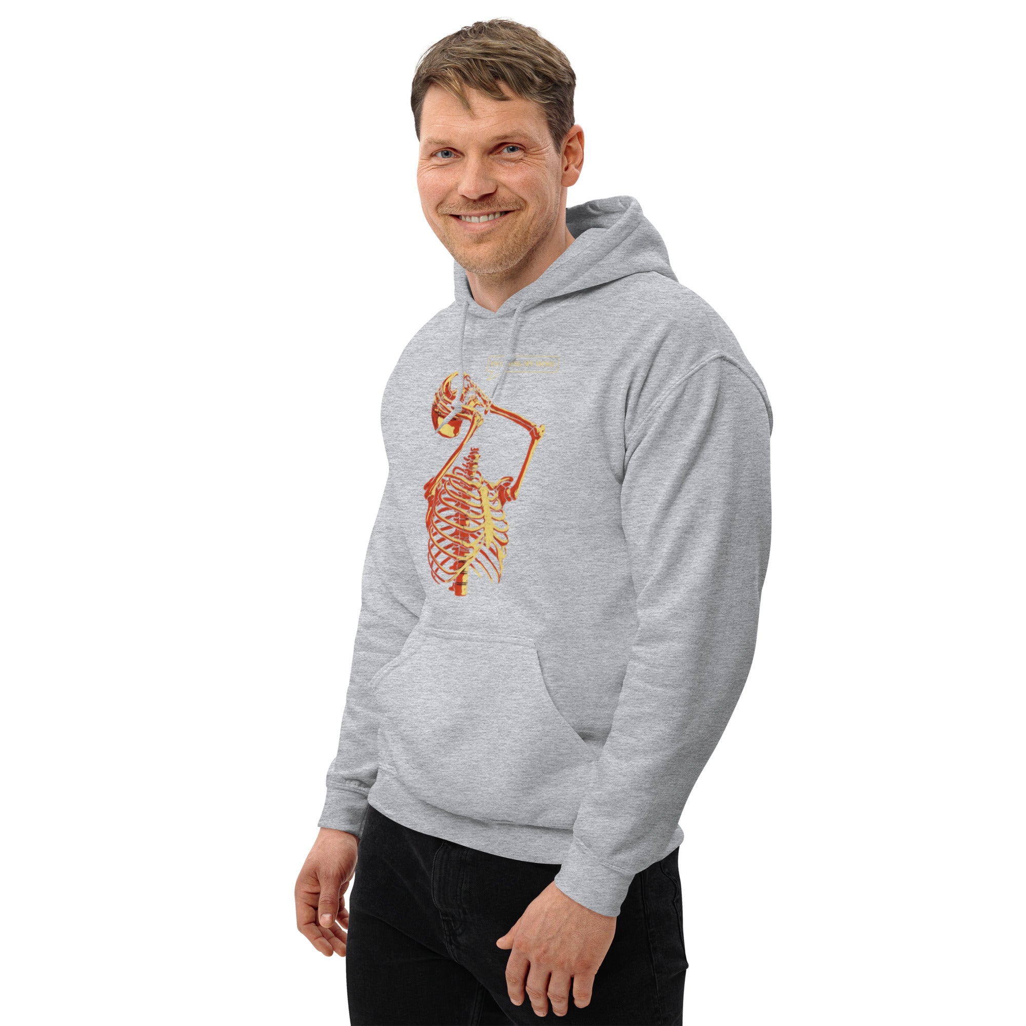 Felpa Stampata Unisex con Cappuccio – Morbida – Design Losing My Head-Biiply