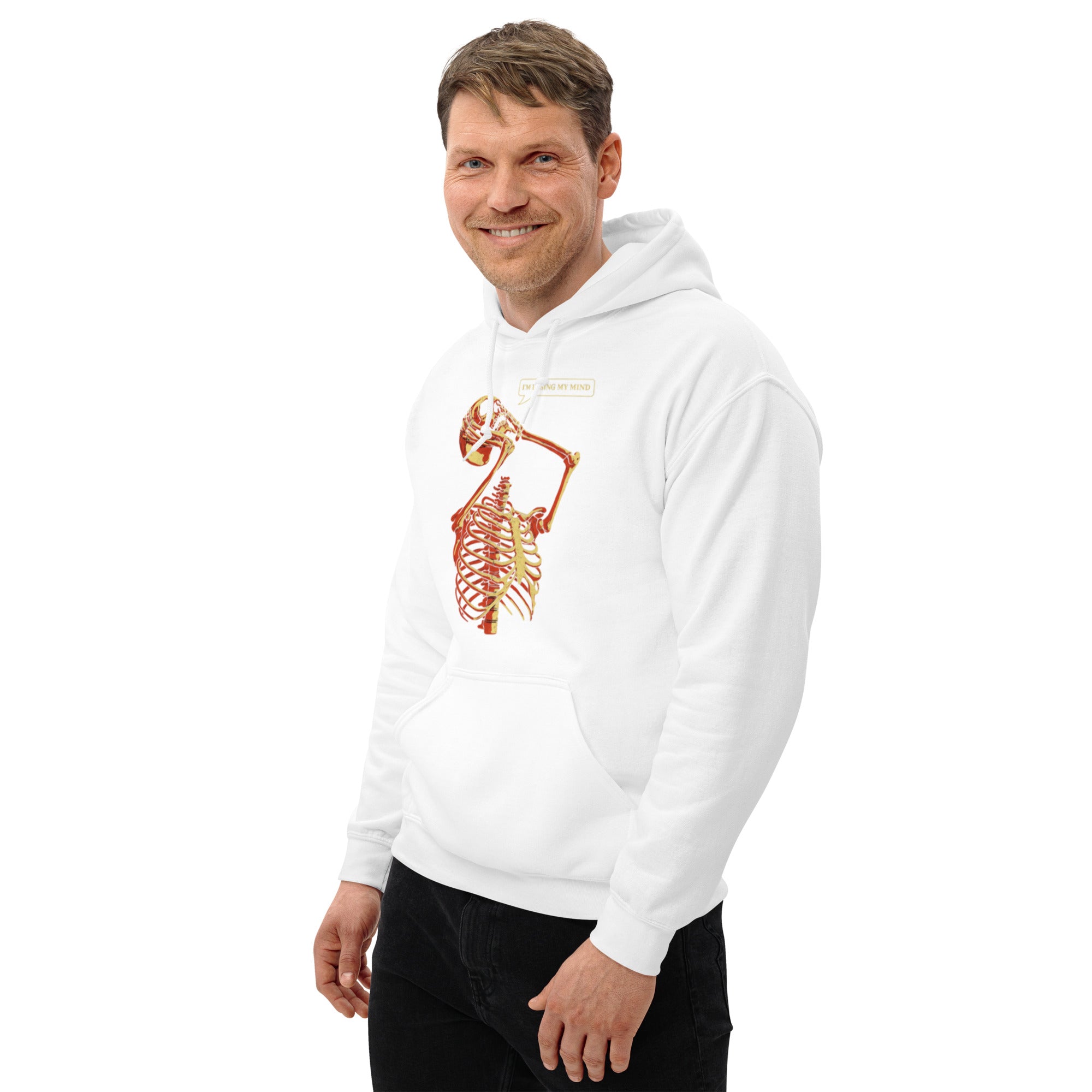 Felpa Stampata Unisex con Cappuccio – Morbida – Design Losing My Head-Biiply