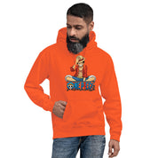 Felpa Stampata Unisex con Cappuccio – Morbida – Design Monkey d. Luffy-Biiply