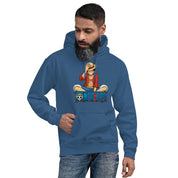 Felpa Stampata Unisex con Cappuccio – Morbida – Design Monkey d. Luffy-Biiply