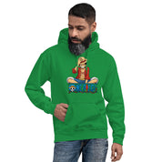 Felpa Stampata Unisex con Cappuccio – Morbida – Design Monkey d. Luffy-Biiply