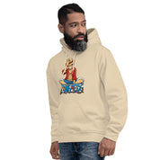 Felpa Stampata Unisex con Cappuccio – Morbida – Design Monkey d. Luffy-Biiply
