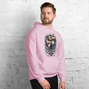Felpa Stampata Unisex con Cappuccio – Morbida – Design Popeye Vs Kraken-Biiply