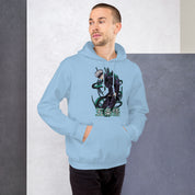 Felpa Stampata Unisex con Cappuccio – Morbida – Design Satoru Gojo-Biiply