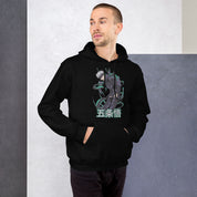 Felpa Stampata Unisex con Cappuccio – Morbida – Design Satoru Gojo-Biiply