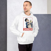 Felpa Stampata Unisex con Cappuccio – Morbida – Design Shinichi-Biiply