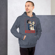 Felpa Stampata Unisex con Cappuccio – Morbida – Design Shinichi-Biiply