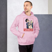 Felpa Stampata Unisex con Cappuccio – Morbida – Design Shinichi-Biiply