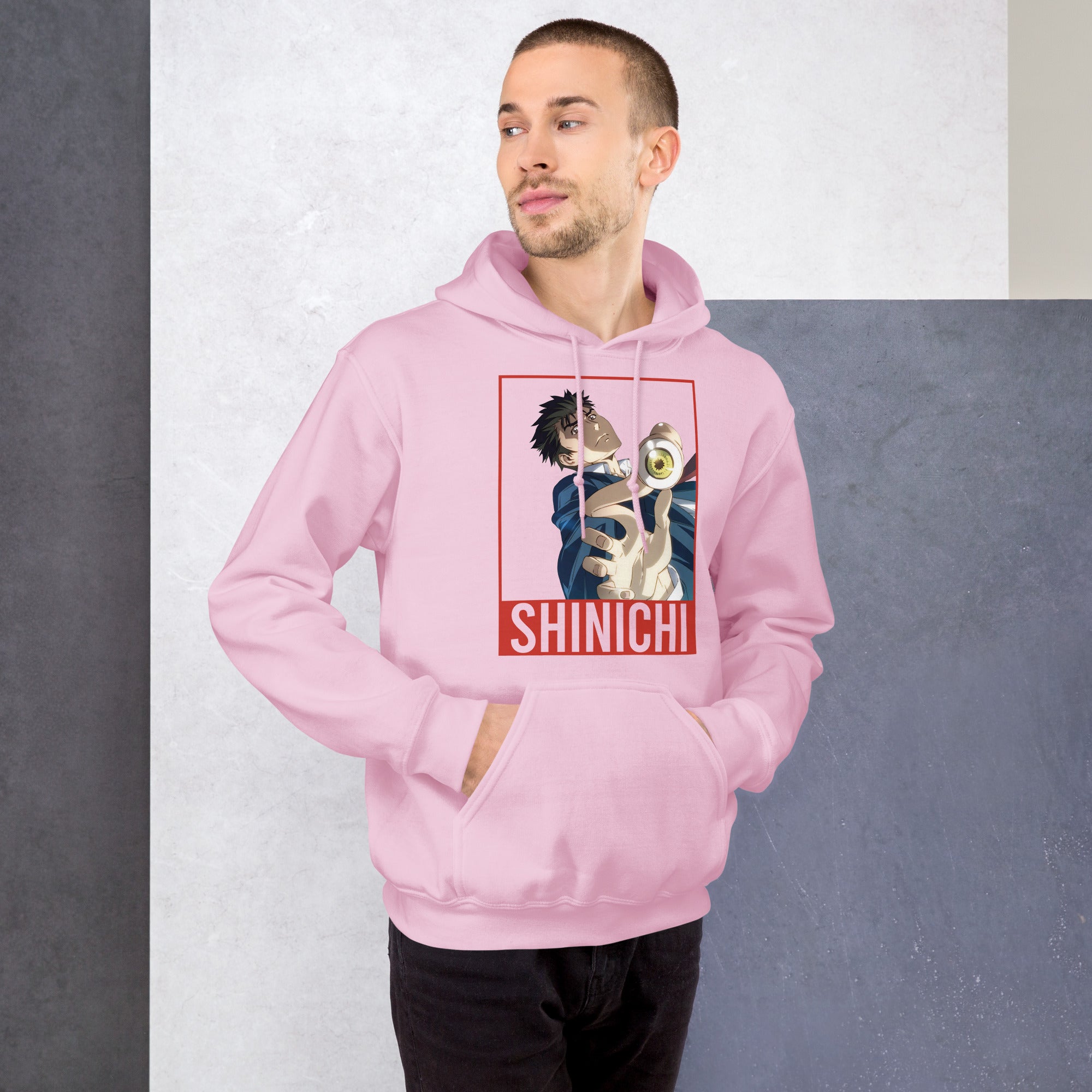 Felpa Stampata Unisex con Cappuccio – Morbida – Design Shinichi-Biiply