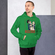 Felpa Stampata Unisex con Cappuccio – Morbida – Design Shinichi-Biiply