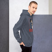 Felpa Stampata Unisex con Cappuccio – Morbida – Design Shinichi-Biiply