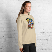 Felpa Stampata Unisex con Cappuccio – Morbida – Design Sonic-Biiply