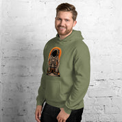 Felpa Stampata Unisex con Cappuccio – Morbida – Design Space Dj-Biiply