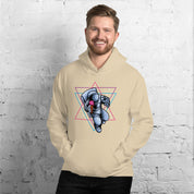 Felpa Stampata Unisex con Cappuccio – Morbida – Design Space Ice cream-Biiply