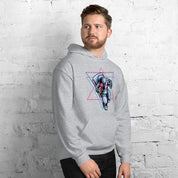 Felpa Stampata Unisex con Cappuccio – Morbida – Design Space Ice cream-Biiply