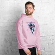 Felpa Stampata Unisex con Cappuccio – Morbida – Design Space Ice cream-Biiply