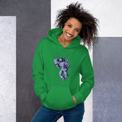 Felpa Stampata Unisex con Cappuccio – Morbida – Design Space Music-Biiply