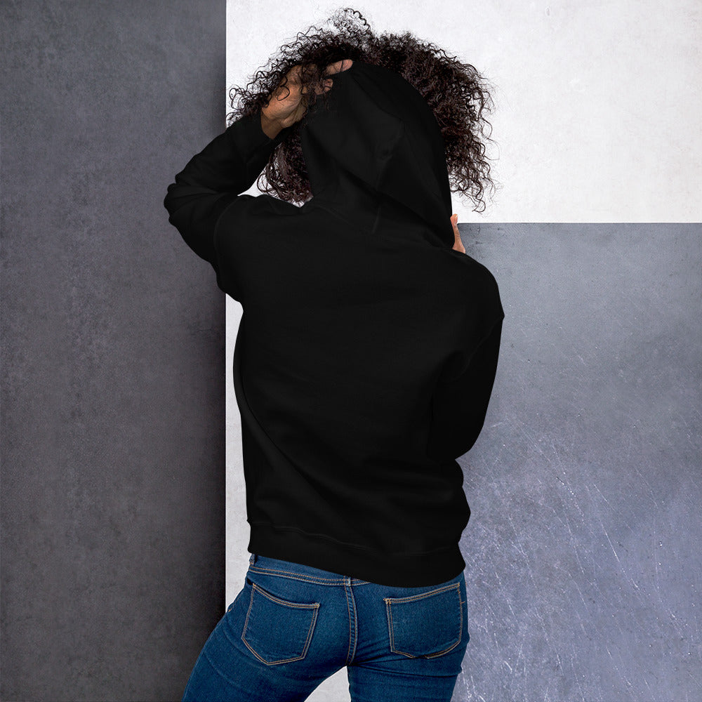 Felpa Stampata Unisex con Cappuccio – Morbida – Design Space Music-Biiply