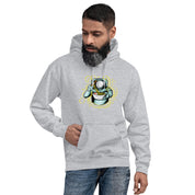 Felpa Stampata Unisex con Cappuccio – Morbida – Design Space Noodles-Biiply