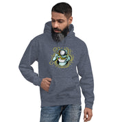 Felpa Stampata Unisex con Cappuccio – Morbida – Design Space Noodles-Biiply