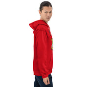 Felpa Stampata Unisex con Cappuccio – Morbida – Design Super Gym Bros-Biiply