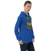 Felpa Stampata Unisex con Cappuccio – Morbida – Design Super Gym Bros-Biiply