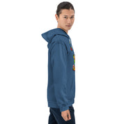 Felpa Stampata Unisex con Cappuccio – Morbida – Design Super Gym Bros-Biiply
