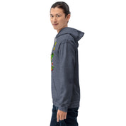 Felpa Stampata Unisex con Cappuccio – Morbida – Design Super Gym Bros-Biiply
