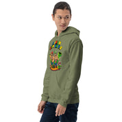 Felpa Stampata Unisex con Cappuccio – Morbida – Design Super Gym Bros-Biiply