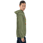 Felpa Stampata Unisex con Cappuccio – Morbida – Design Super Gym Bros-Biiply