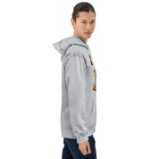 Felpa Stampata Unisex con Cappuccio – Morbida – Design Super Gym Bros-Biiply
