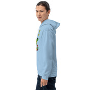 Felpa Stampata Unisex con Cappuccio – Morbida – Design Super Gym Bros-Biiply