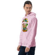 Felpa Stampata Unisex con Cappuccio – Morbida – Design Super Gym Bros-Biiply