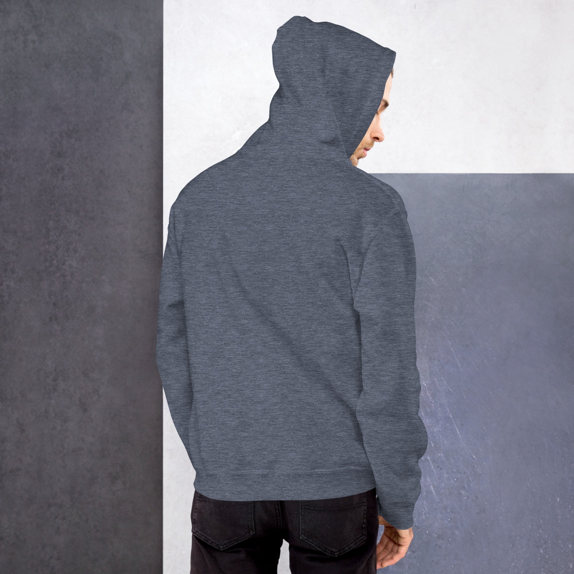 Felpa Stampata Unisex con Cappuccio – Morbida – Design Surfing Paradise-Biiply