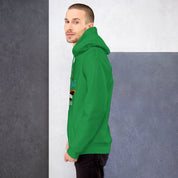 Felpa Stampata Unisex con Cappuccio – Morbida – Design Surfing Paradise-Biiply