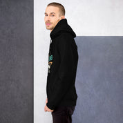 Felpa Stampata Unisex con Cappuccio – Morbida – Design Surfing Paradise-Biiply