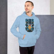 Felpa Stampata Unisex con Cappuccio – Morbida – Design Tartaruga Blastoise-Biiply