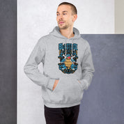 Felpa Stampata Unisex con Cappuccio – Morbida – Design Tartaruga Blastoise-Biiply