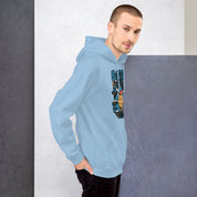 Felpa Stampata Unisex con Cappuccio – Morbida – Design Tartaruga Blastoise-Biiply