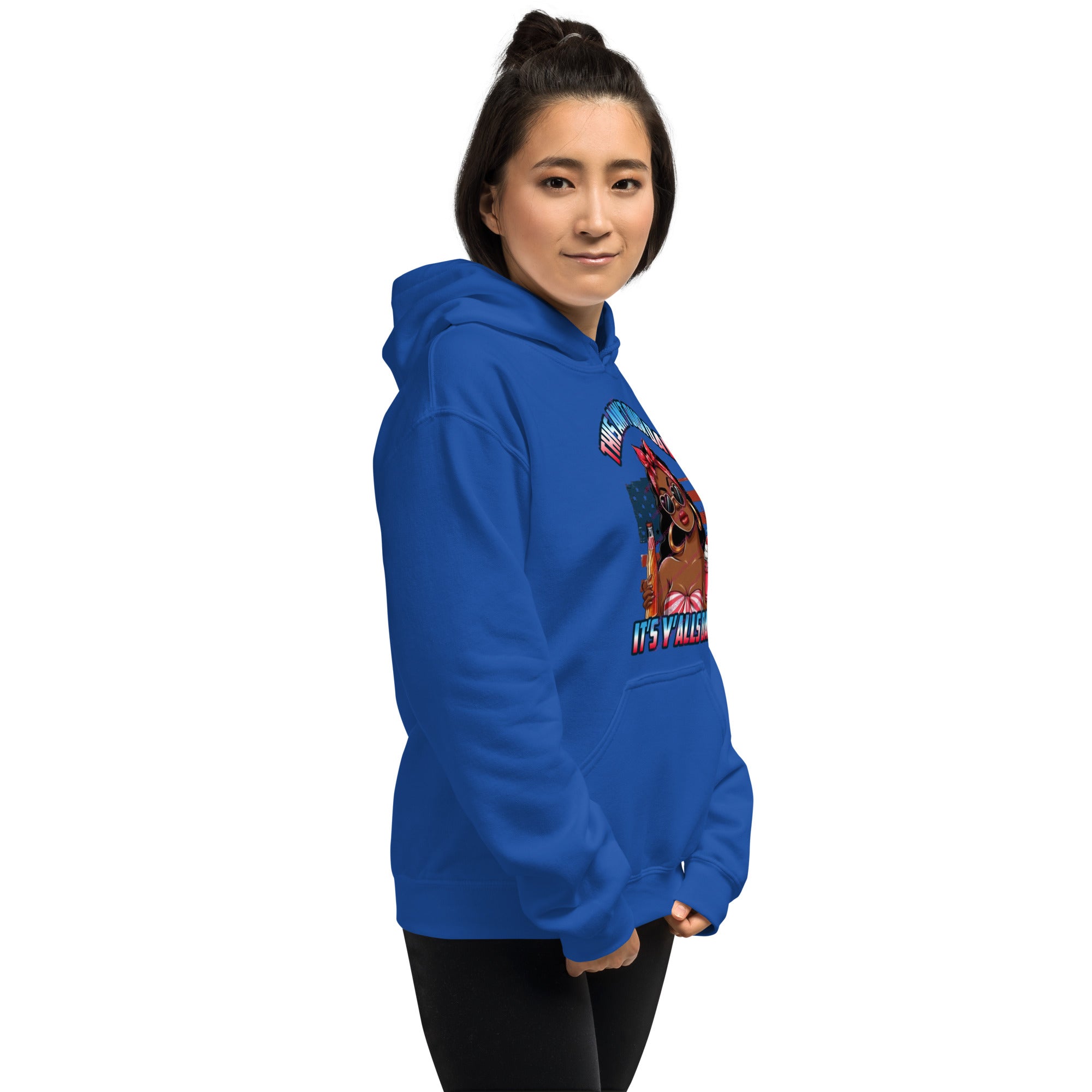 Felpa Stampata Unisex con Cappuccio – Morbida – Design This Ain't our Day-Biiply