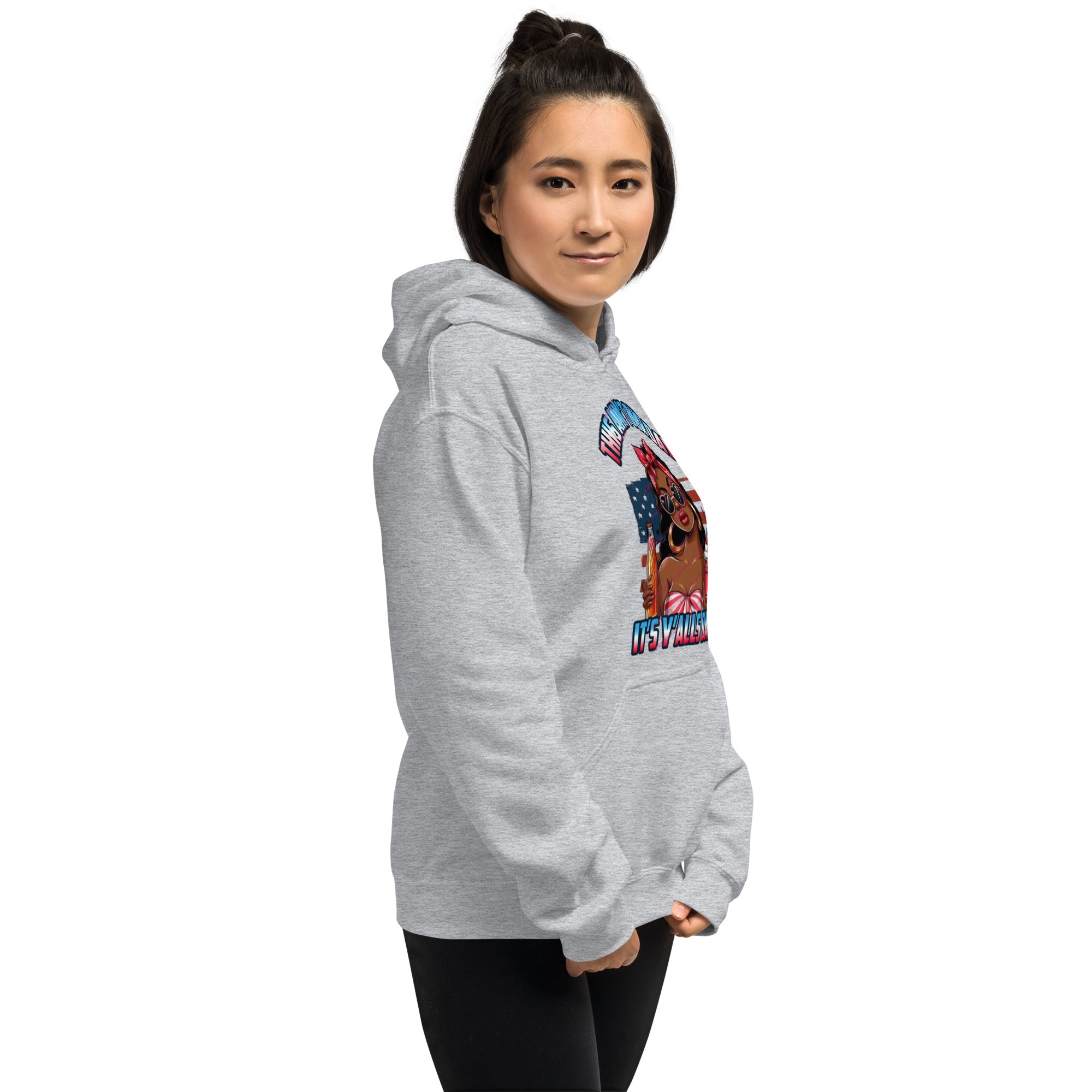 Felpa Stampata Unisex con Cappuccio – Morbida – Design This Ain't our Day-Biiply