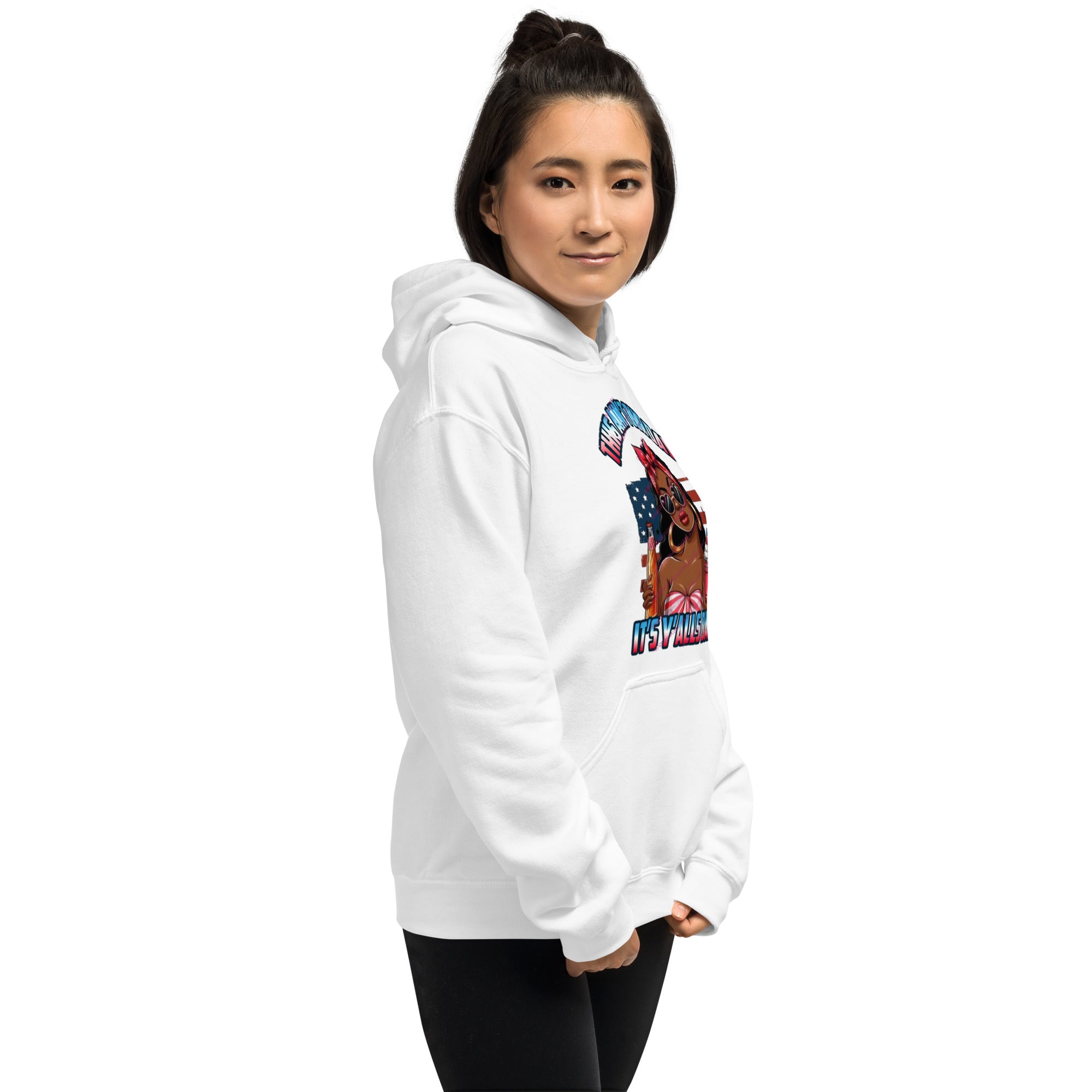 Felpa Stampata Unisex con Cappuccio – Morbida – Design This Ain't our Day-Biiply