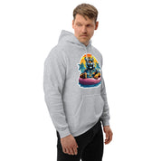 Felpa Stampata Unisex con Cappuccio – Morbida – Design Tiger-Biiply
