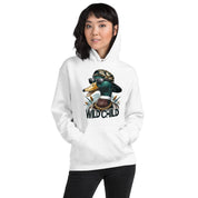 Felpa Stampata Unisex con Cappuccio – Morbida – Design Wild Duck-Biiply