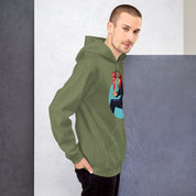 Felpa Stampata Unisex con Cappuccio – Morbida – Design Yuri Itadori-Biiply