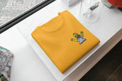 T-Shirt Unisex Ricamata 100% Cotone – Confortevole – Design Homer Esultazione